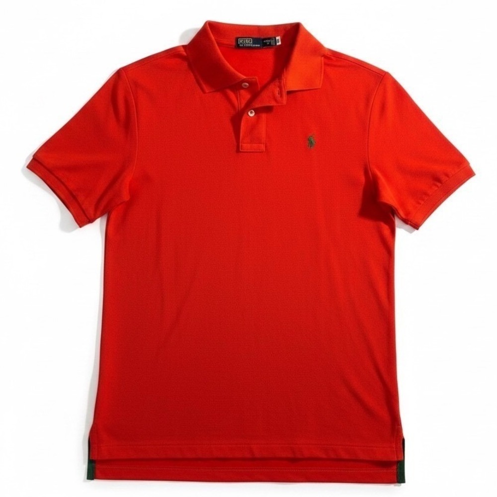 Polo by Ralph Lauren The Earth Polo Youth XL 18-20 Red Performance Shirt